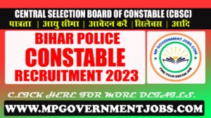 BIHAR POLICE CONSTABLE